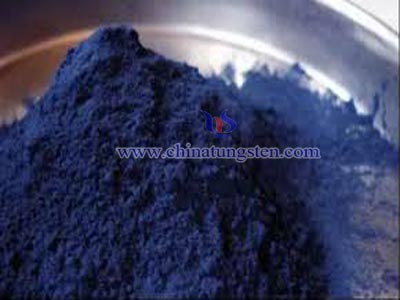 Óxido de tungstênio azul